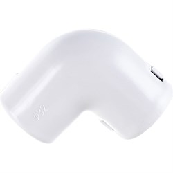 Соединительный угол для трубы ЭРА Б0036837 - фото 16801436