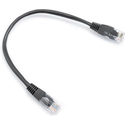 Кабель А1 A1-LCU5E-0.25M-BK - фото 16803174