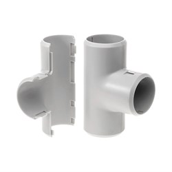 Разборный безгалогенный атмосферостойкий тройник Промрукав PR13.0367 - фото 16804027