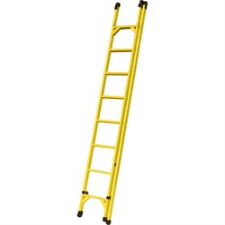 Диэлектрическая стеклопластиковая приставная лестница ООО "ЛУЧ" ЛСПР-5-К55П - фото 16805300