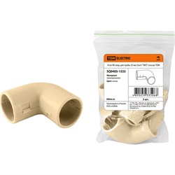 Соединительный угол для трубы 25 мм TDM ELECTRIC ЭКО - фото 16805541