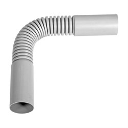 Гибкий гофрированный поворот для трубы Рувинил П01420 - фото 16805711