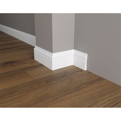 Ударопрочный влагостойкий напольный плинтус под покраску Decor-Dizayn DD48 - фото 16806814