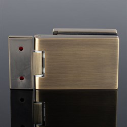 Петля стена-стекло SERVICE PLUS P03-101BRZ/brass - фото 16807113