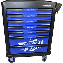 Инструментальная тележка Great Wolf GW-7ST1 Blue - фото 16810211