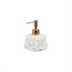 Дозатор для жидкого мыла PERFECTO LINEA белый Elegance - фото 16810326