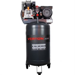 Однофазный вертикальный ременной компрессор VERTON Air AC-100/510V - фото 16810605