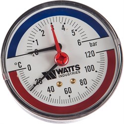 Аксиальный термоманометр Watts F+R818 - фото 16812276