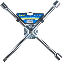 Усиленный крестовой баллонный ключ Dollex KBX-114 - фото 16813670
