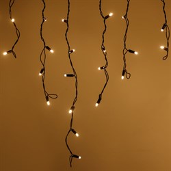 Светодиодная гирлянда Ardecoled ARD-EDGE-PRO-4000x600-BLACK-128LED-FLASH WARM - фото 16813879