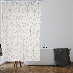 Штора для ванной комнаты PERFECTO LINEA 36-118001 - фото 16816022