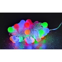 Светодиодная шариковая гирлянда GLQ MC 7 40 LW - фото 16817140