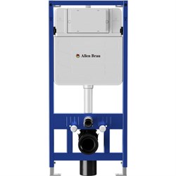 Инсталляция для подв. унитаза ALLEN BRAU PNEUMATIC - фото 16821889