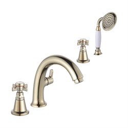 Четверной врезной смеситель для ванной DIADONNA D84-111352J - фото 16822844