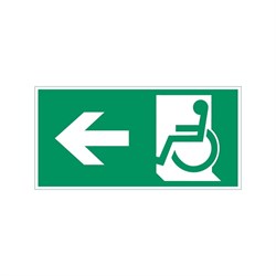 Пиктограмма для авар-эвакуац св-ка giant/vision/twofold/evade VARTON V5-EM03-60.003.031 - фото 16824818