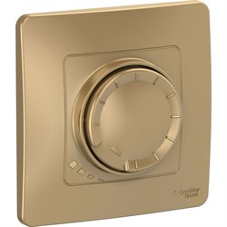 Универсальный поворотно-нажимной механизм светорегулятор Systeme Electric Blanca - фото 16824945