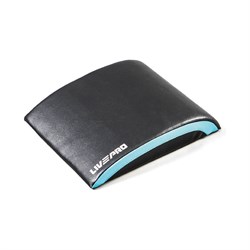 Мат для пресса LivePro AB Mat черный/синий, доп. подушка - фото 16825128