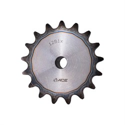 Звездочка Ace для цепи 12B-1 Z=21 со ступицей, HT, под расточку - фото 16828953