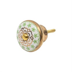 Металлическая ручка для мебели BlumenHaus Зеленый чай - фото 16829248