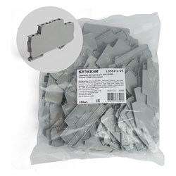 Торцевая заглушка для ЗНИ LD555 Stekker LD563-1-25 - фото 16831701