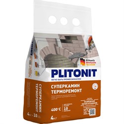 Термостойкий раствор для ремонта печей и каминов PLITONIT СуперКамин - фото 16833066