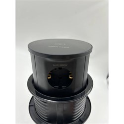 Встраиваемая выдвижная розетка Inrior MAC-01-20 - фото 16833381