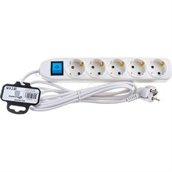 Сетевой удлинитель Electraline 62016 - фото 16834431