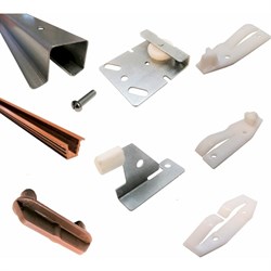 Раздвижная система для трехстворчатых шкафов-купе Левша DL147 - фото 16834674