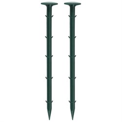 Садовые крепежные гвозди Мультидом 25 см, 2 шт. - фото 16834687