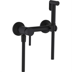 Гигиенический душ со смесителем RGW SP-215-B черный (смеситель/шланг/гигиенический душ/) - фото 16837348