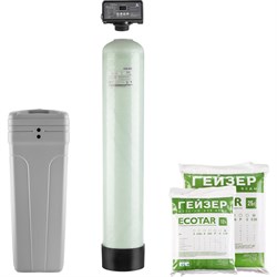 Установка обезжелезивания, умягчения и удаления органики Гейзер аквашеф - фото 16840957