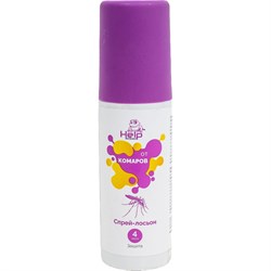 Репеллентный спрей-лосьон от комаров Help 80510 - фото 16847513