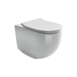 Напольный пристенный унитаз-соло Ceramicanova METROPOL Rimless - фото 16849816