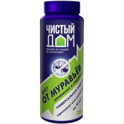 Дуст от домовых и садовых муравьев Чистый дом 4601826020867 - фото 16852655