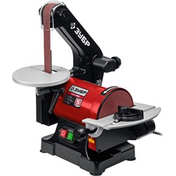 Тарельчато-ленточный станок шлифовальный ЗУБР СШЛ-350 - фото 16852826