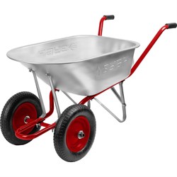 Садово-строительная двухколесная тачка ЗУБР Т-21 - фото 16855183