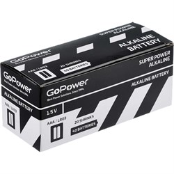 Батарейка GoPower LR03 - фото 16856381