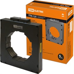 Трансформатор тока TDM ELECTRIC ТТН 125/2500/5-15VA/0,5S-Р - фото 16856633
