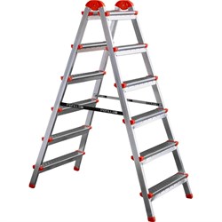 Стальная двухсторонняя стремянка Perilla ЯРУС - фото 16857613