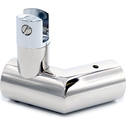 Коннектор труба-стекло для трубы d25мм SERVICE PLUS CK-503S-PC - фото 16857918