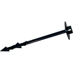 Садовый колышек для крепления агроткани, спанбонда, геотекстиля, укрывного материала и подвязки ГеоПластБорд kl180.100 - фото 16858580