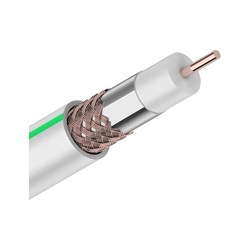 Коаксиальный кабель для подключения цифрового телевидения CADENA RG6 - фото 16861052