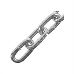 Сварная короткозвенная оцинкованная цепь Rizzel DIN 766 SLC 2 - фото 16862566
