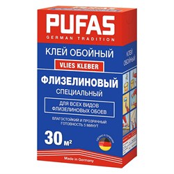 Специальный флизелиновый клей Pufas 023018092 - фото 16862753