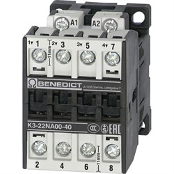 Четырехполюсный контактор Benedict K3-22NA00-40 230 - фото 16862928