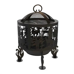 Костровая чаша FIRE-HOUSE Ch13-500олени - фото 16864507