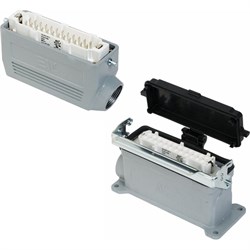 Прямоугольный промышленный разъем Mete Enerji H24E-AM-DCF - фото 16866559