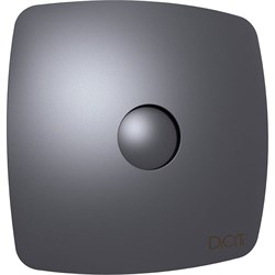 Осевой вытяжной вентилятор DiCiTi RIO 5C dark gray metal - фото 16867309