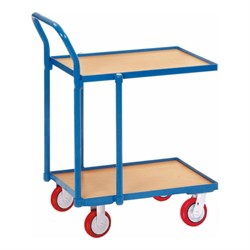 Платформенная двухъярусная тележка для евробокса МосТележка ТКЕФ2-6282 - фото 16872337