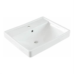 Накладная керамическая раковина Aquanet Ирис - фото 16874448